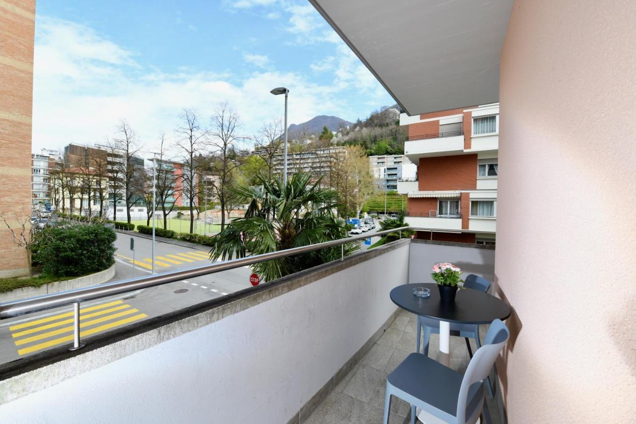 Lake Modern Suites - Free Parking Lugano Kamer foto